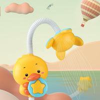 Baby Bath Toy Cute Duck Electric Shower
