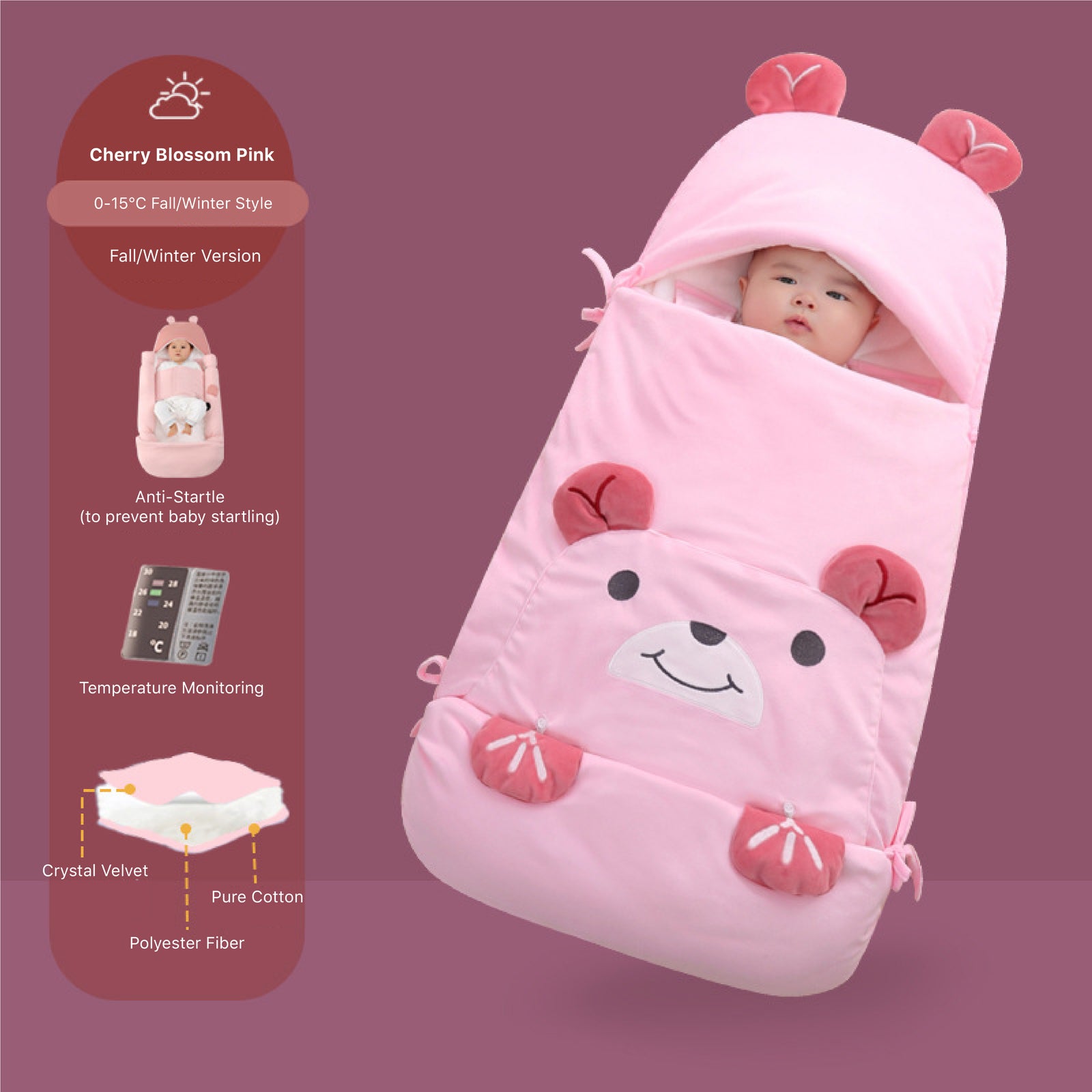 Anti-Startle Multifunctional Sleeping Bag