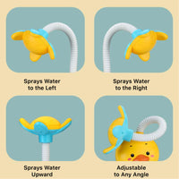 Baby Bath Toy Cute Duck Electric Shower
