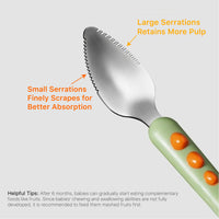 Fruit Scraper Double Head Food Spoon
