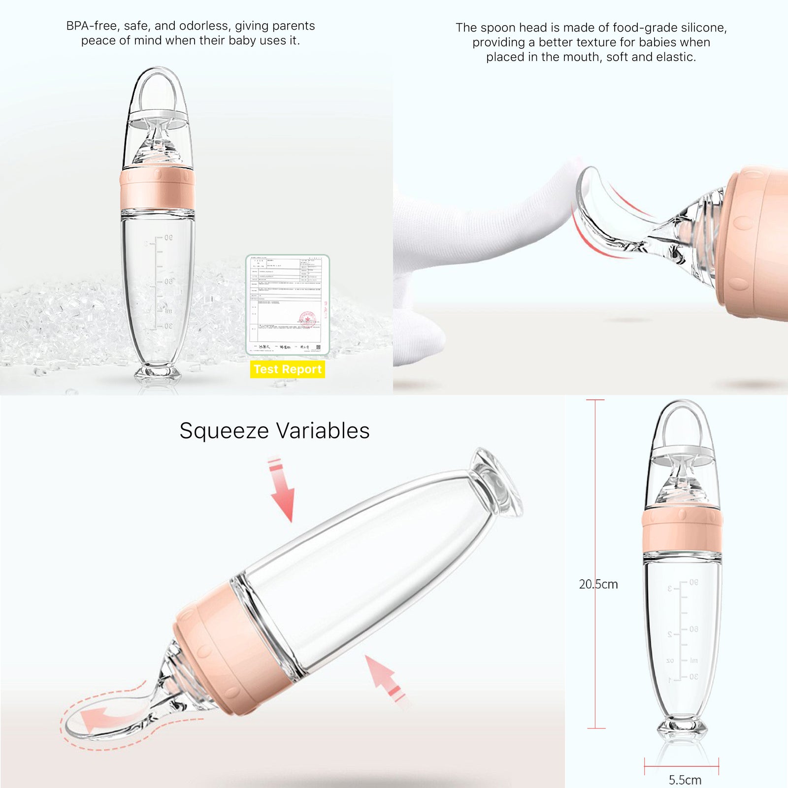 Infant Squeeze Cereal Feeder