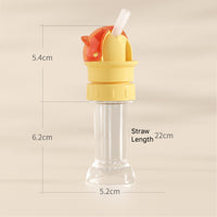 Kids 2-in-1 Water Bottle Straw Cap
