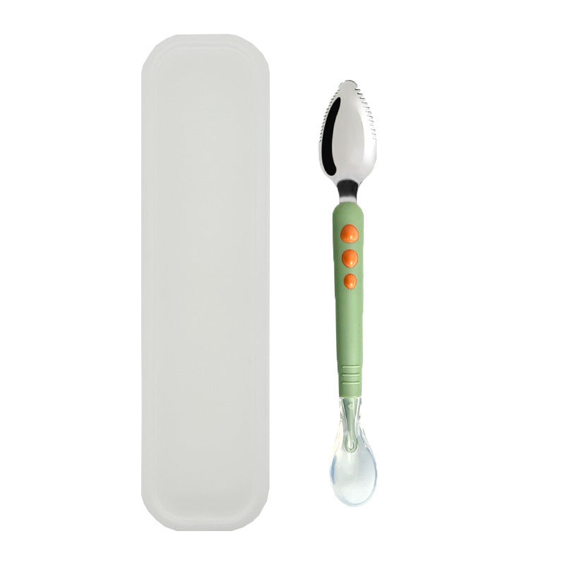 Fruit Scraper Double Head Food Spoon